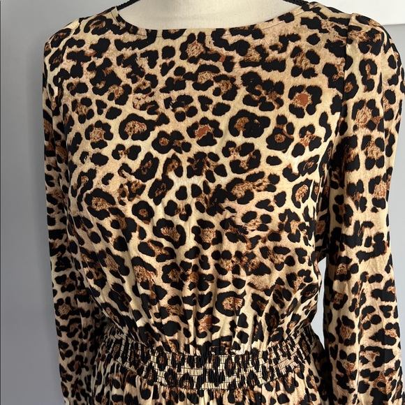 LOFT Leopard Print Maxi Dress - Picture 4 of 12